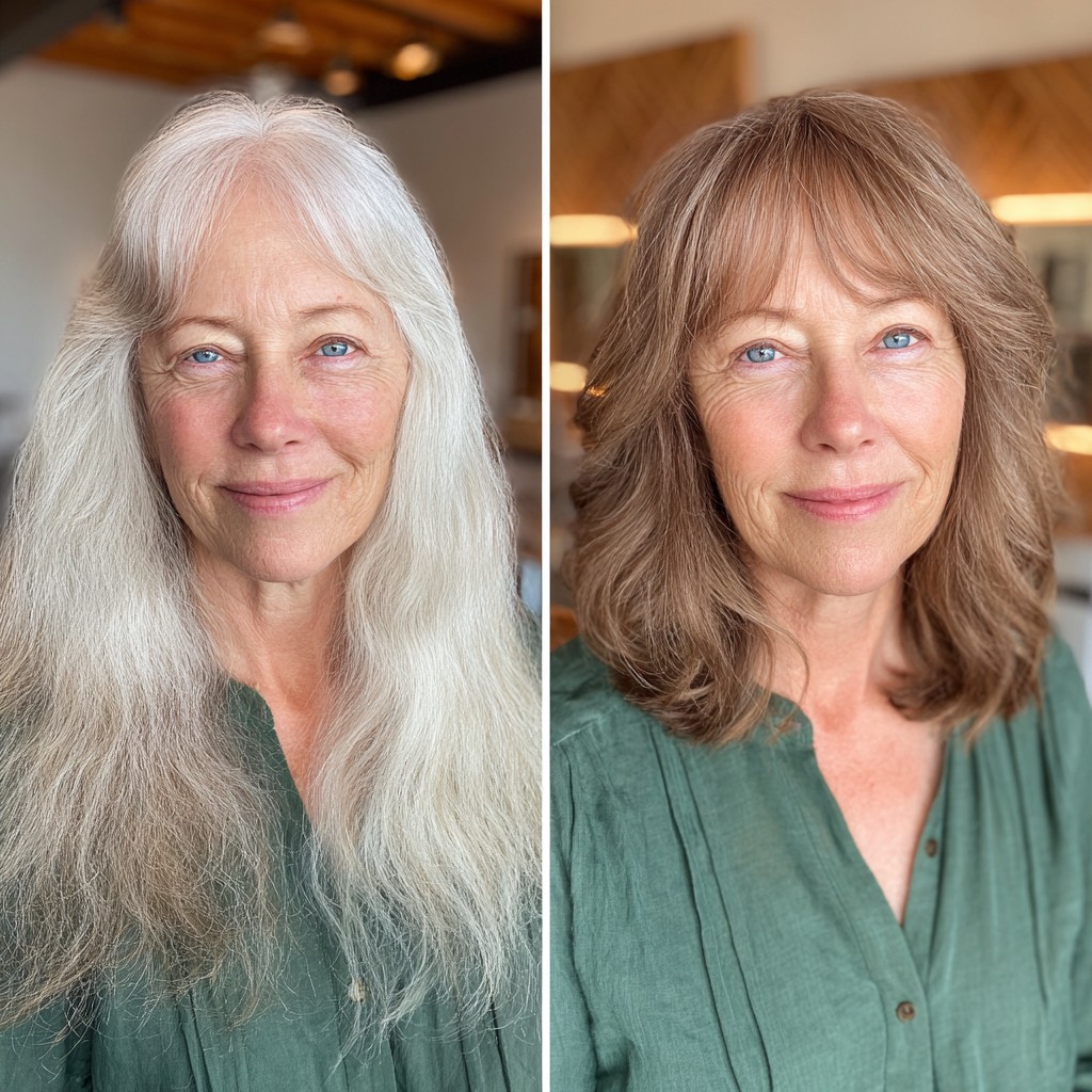 26 Beautiful Ash Brown Hair Colors Women Over 70 Are Choosing for a ...